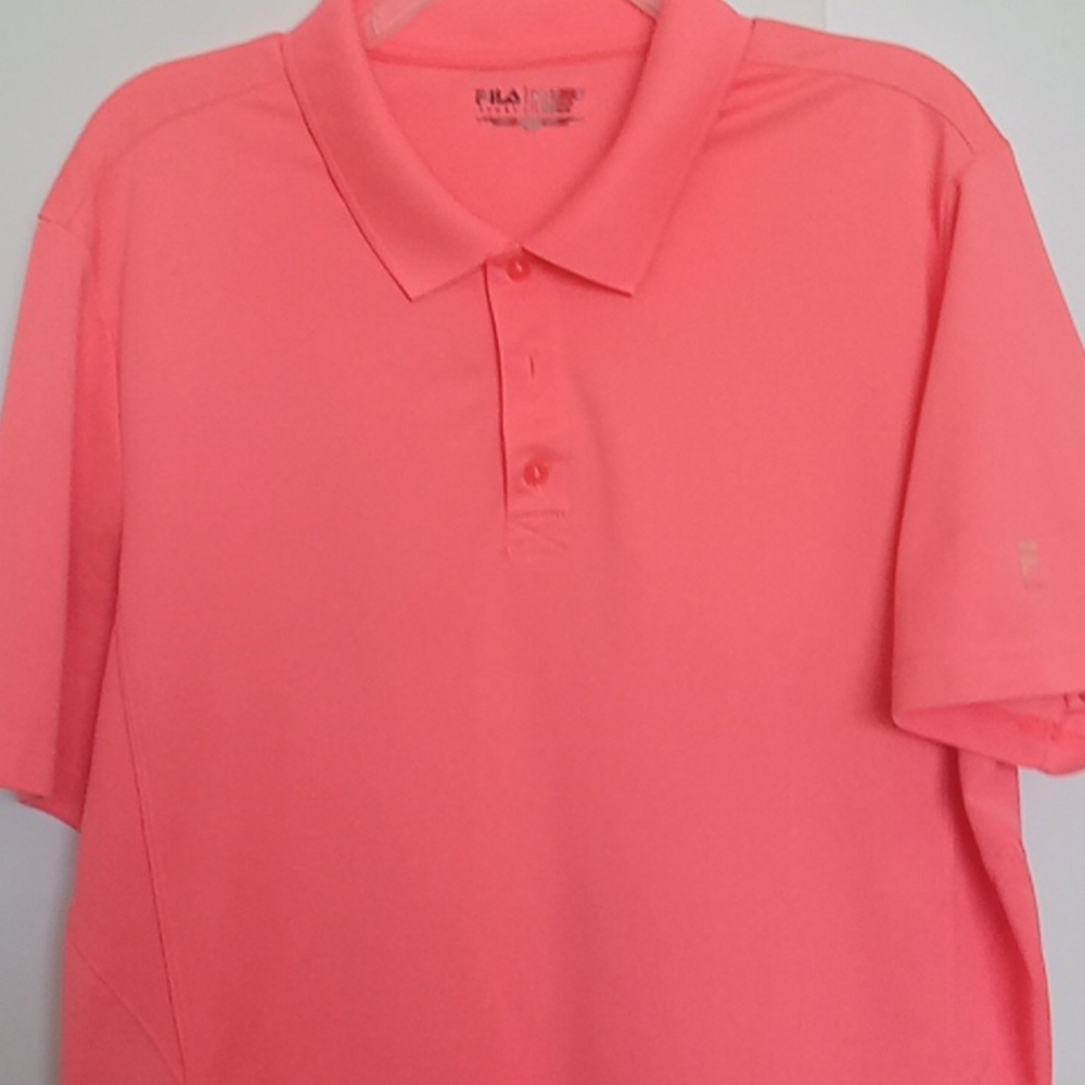 Fila Sport Golf Polo Pink Size XL EUC